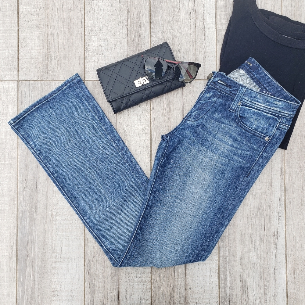 Vigoss Straight Leg Denim Jeans Size 3/4 Size 27